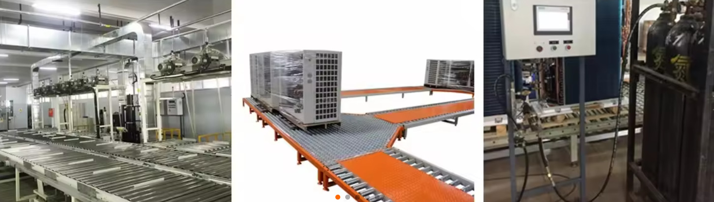 qualité chaîne de montage de climatiseur usine